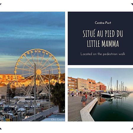 아그 Little Mamma - 50M Du Centre Port - Menage Inclus 아파트 외부 사진